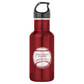 honkbal, persoonlijke bal waterfles (Voorkant)