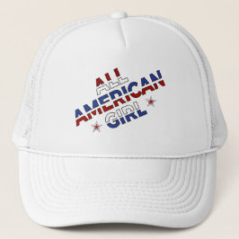 Honkbal Pet: All American Girl Trucker Pet