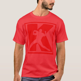 Honkbal Pitcher Pitching K Strikeout Honkbal Fun T-shirt