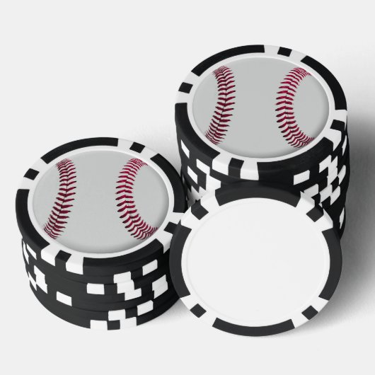 Honkbal Poker Chips (Opstapeling)