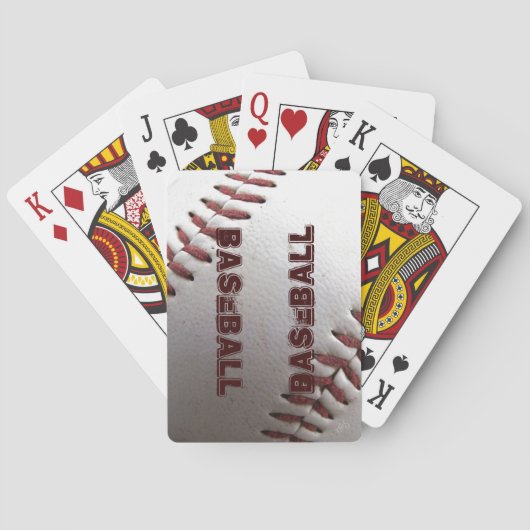 Honkbal Pokerkaarten (Achterkant)