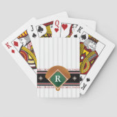  honkbal pokerkaarten (Achterkant)