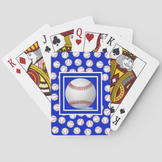 Honkbal Pokerkaarten (Achterkant)