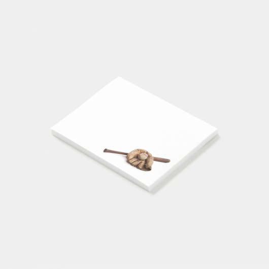  honkbal post-it® notes (Schuin)