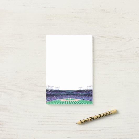 Honkbal Post-it® Notes (Op bureau)