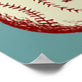  honkbal poster (Hoek)