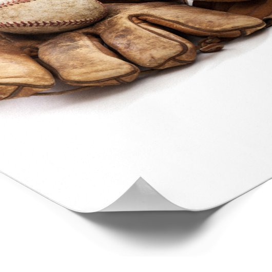  honkbal poster (Hoek)