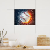 honkbal poster (Keuken)