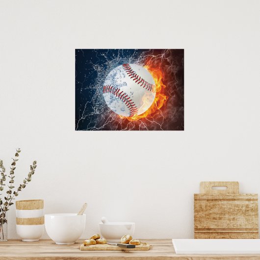 honkbal poster (Keuken)