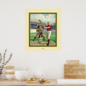  honkbal poster (Keuken)