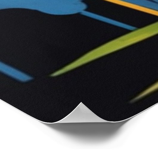 honkbal poster (Hoek)