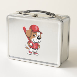 Honkbal Puppy Cartoon