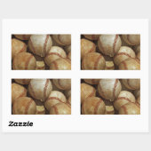 Honkbal Rechthoekige Sticker (Vel)