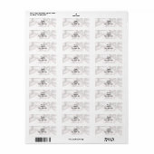 Honkbal retouradreslabel etiket (Full Sheet)