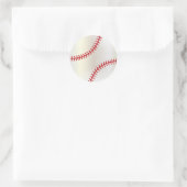 Honkbal Ronde Sticker (Tas)