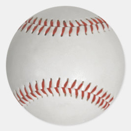Honkbal Ronde Sticker