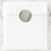 Honkbal Ronde Sticker (Tas)