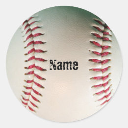 Honkbal Ronde Sticker