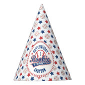 Honkbal Rookie van het Jaar 1e Gelukkige Verjaarda Feesthoedjes (Voorkant)