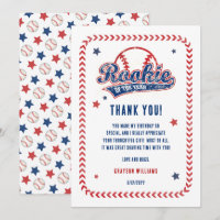 Honkbal Rookie van het Jaar 1e Verjaardagsfeest