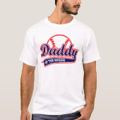 Honkbal Rookie van het Jaar Baseball 1e verjaardag T-shirt (Voorkant)