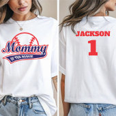 Honkbal Rookie van het Jaar Baseball 1e verjaardag T-shirt