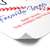 Honkbal Rookie van het Jaar Eerste Jaar Mijlpaal Poster (Hoek)