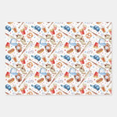 Honkbal Rookie van het Jaar Foto Verjaardag Inpakpapier Vel (Voorkant 3)