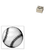 Honkbal Rubberstempel (Gestempeld)