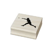 honkbal rubberstempel (Stempel)