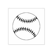 Honkbal Rubberstempel (Afrduk)