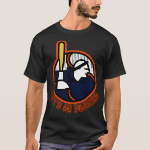 Honkbal San Diego LAAT GO PADRES T-shirt