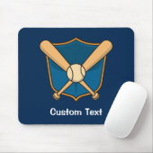 Honkbal Schild Muismat (Met muis)
