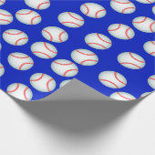 Honkbal Seizoen Cadeaupapier (Hoek)