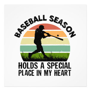 honkbal seizoen heeft een speciale plaats in mijn  foto afdruk