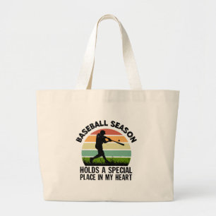 honkbal seizoen heeft een speciale plaats in mijn  grote tote bag