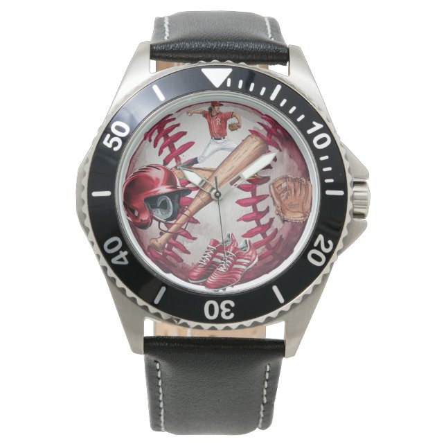 Honkbal Seizoen  Horloge (Voorkant)