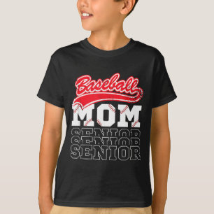 Honkbal senior moederklas van honkbal mama moeder' t-shirt