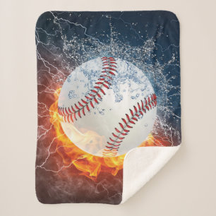 honkbal sherpa deken