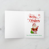 Honkbal & Sinterklaas Aangepaste Kerst Kaarten (Binnen)