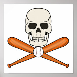 HONKBAL SKULL jolly Roger Digitale Downloadbare PN Poster