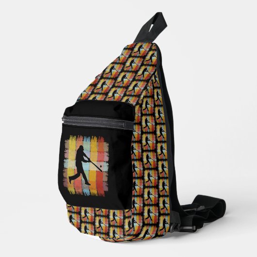  honkbal sling bag (Rechterhoek)
