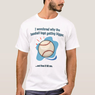 honkbal sloeg me t-shirt