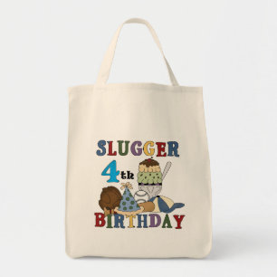 Honkbal Slugger 4e Verjaardag Tote Bag
