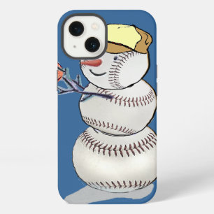 Honkbal Sneeuwman iPhone 13 Hoesje