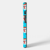 Honkbal Sneeuwman Kerst Viering Patroon Case-Mate iPhone Case (Achterkant / Links)