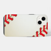 Honkbal Softbal Bal iPhone Hoesje (Achterkant horizontaal)