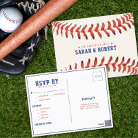 Honkbal Softbal De Perfecte Vangst Bruiloft RSVP