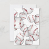 Honkbal Softbal Einde van het Seizoen Awards Vieri Kaart (Achterkant)