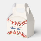 Honkbal Softbal Sport De Perfecte Vangst Bruiloft Bedankdoosjes (Voorkant Zijde)